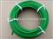 Green flexible silicone hose