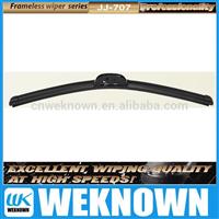 heated universal frameless wiper blade