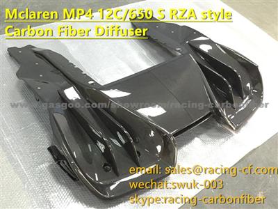 Mclaren MP4 12C 650S Carbon Fiber Diffuser