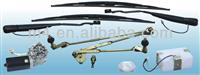 Overlapped bus wiper assembly