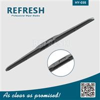 Car Flat windshield wipers with Anco wiper quality at dynamic aerotwin wiper structure