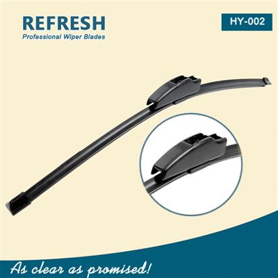 HY-A8 Multifit Wiper blade with graphite coating rubber refills from REFRESH Wiper blade manufacturer