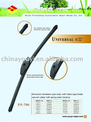 universal Flat wiper blade