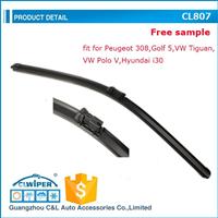 Factory cleaning wiper blade with import & exprot right