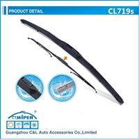 CL719S New type silicone wiper factory wholesale toyota camry wiper blade for Japanese cars