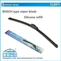 CL607 Heatproof cold-resistant strong clear view wiper blade