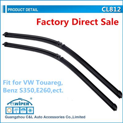 CL812 Superior rubber refill auto car wiper blades for Benzs S series E240,E260,E280,E350 ect