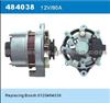 Alternator Bosch：0120484038