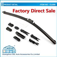 multi-functional windshield wiper blade rubber strip