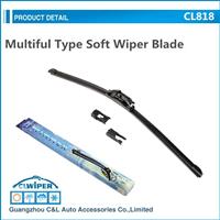Fit for 5 kinds of wiper arm boneless windshield wiper blade