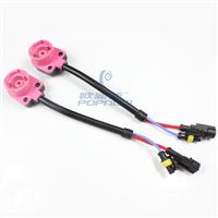 Auto Car Vehicle D2 D4 HID electric wire cable with lamp adapter