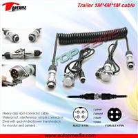 Trailer 1m*4m*1m cable for car rearview system, reversing system