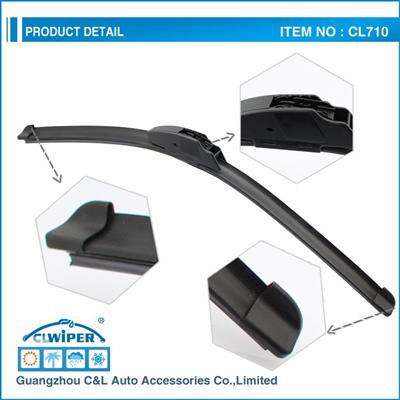 CL710 Valeo type universal windshield soft wiper blade