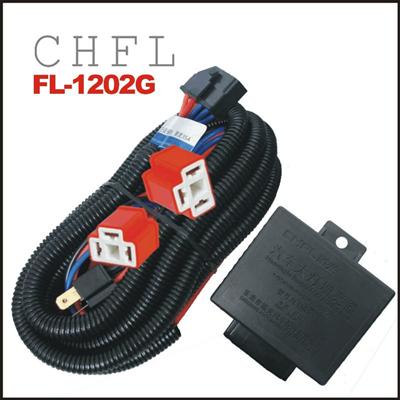 HID Relay Wiring Harness FL1202G ( Auto Power Lighting Booster )