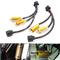 HID Conversion Kit Error Free H13 Load Resistor Wiring Harness Adapter (2 Pieces)