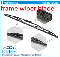 Top grade factory manufacturer metal frame windscreen wipper rubbers