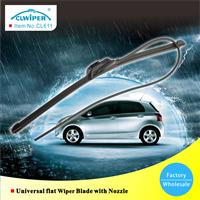 CL611 car accessories super soft wiper blade with nozzle for Paykan 16''/16'' Iran market