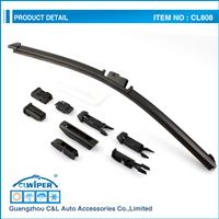 Multifunctional flex wiper blades with great vision