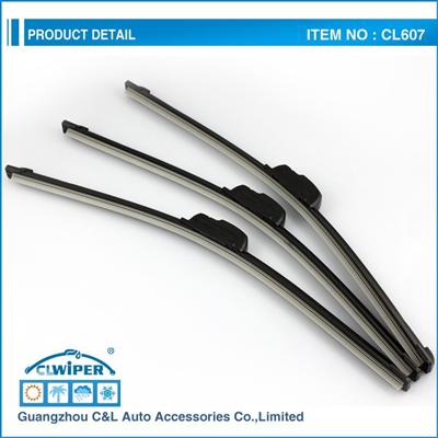 Universal U-type Wiper Frameless Car Windshield Wiper Blade Bracketless Soft Rubber Blade with all Different size