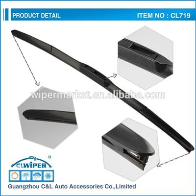 most popular,100% natural rubber Hybrid wiper blade