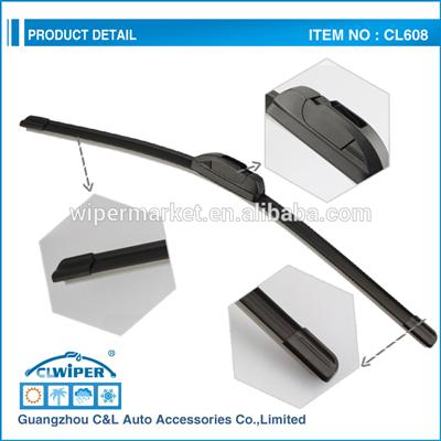 Good wiping and durable Car frameless wiper blades