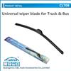 Clear vision without noise wiper mitsuba bus windshield wiper blades