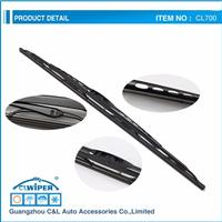 Valeo type 1.2mm thickness frame silicone wiper blade