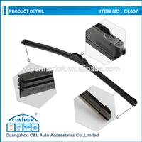 Good wipping Frameless j-hook wiper blades