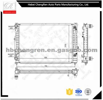 AUDI Type High Quality Radiator Factory OEM 8D0121251N /DPI 2035
