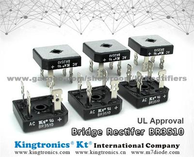 Kt Kingtronics Bridge Rectifier BR3510 With UL Approval