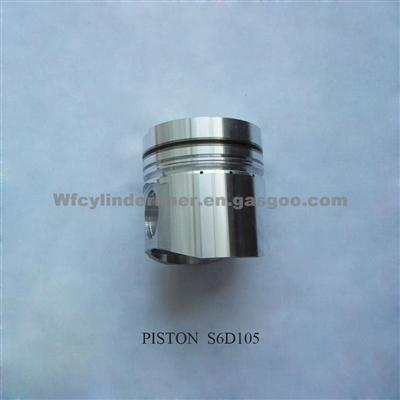 KOMATSU S6D105 Aluminum Piston