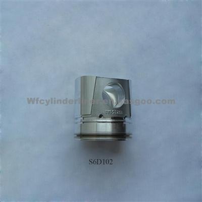 KOMATSU S6D102 Aluminum Piston