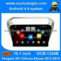 Ouchuangbo HD 1024*600 Car Navigation GPS Radio 3g Wifi Stereo Android 4.4 For Peugeot 301 Elisee 2013