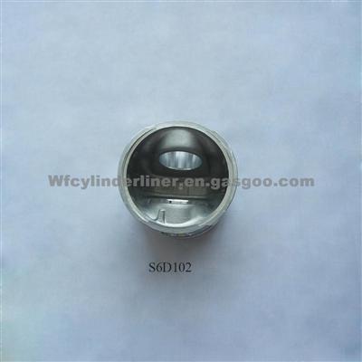 S6D102 Aluminum Piston