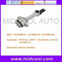 high quality Auto Engine Mount 1J0199851N,1J0199851M,1J0199851AA For VW BORA,GOLF IV