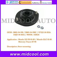 high quality auto rubber shock mounting for mazda OEM B001-34-390 B001-34-390C E7GZ-18-183A E9JY-18-183A 901930 K9634