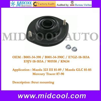 high quality auto rubber shock mounting for mazda OEM B001-34-390 B001-34-390C E7GZ-18-183A E9JY-18-183A 901930 K9634