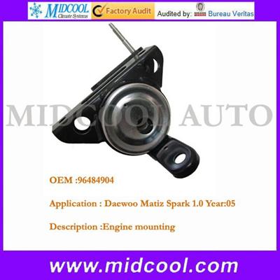 high quality auto engine mount 96484904 for daewoo matiz/spark wholesale