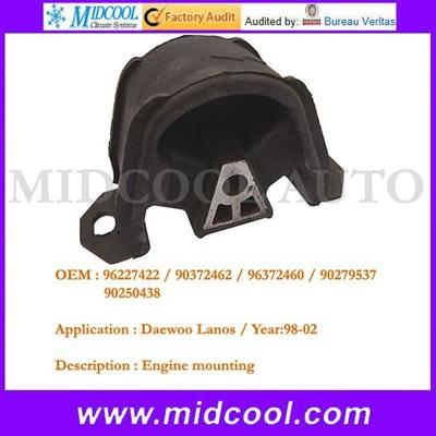 Good quality engine mounting used for Daewoo OEM 96227422 90372462 96372460 90279537 90250438 wholesale