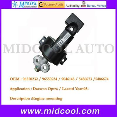 high quality automobiles rubber parts engine for Daewoo Optra Lacetti OEM 96550232 96550234 9046148 5486673 5486674 wholesale