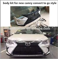 body kit for new camry 2014-2016 convert to lexus gs looking style