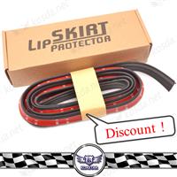 TPVC 2.5m 45mm Car Rubber Protector , Bumpers Lip Skirt Protector