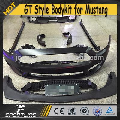 GT Style PP Auto Car Bumper Styling Body kit for Ford Mustang 2015