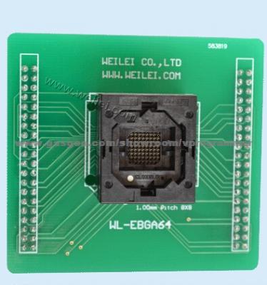 EBGA64 Adapter For Wellon Programer 1.0mm Pitch BGA64