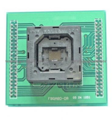 FBGA80 Adapter For Wellon Programer 0.8mm Pitch FBGA80