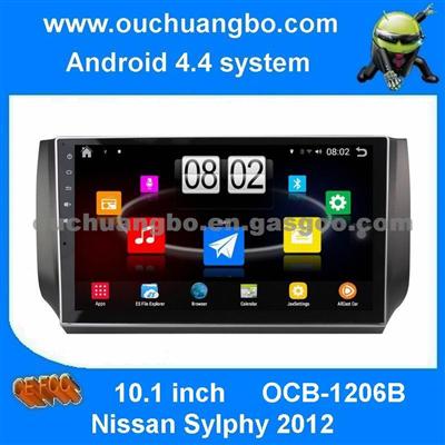 Ouchuangbo Android 4.4 For Nissan Sylphy 2012 Car Dvd Player Auto Stereo GPS Navigation Support 3G Wifi BT