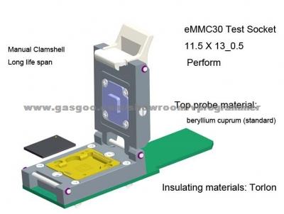 EMMC30 Test Socket Adapters EMMC / Nand Chips Test Adapters
