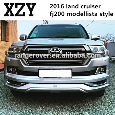 for 2016 land cruiser fj200 modelista style bumper body kit for new land cruiser