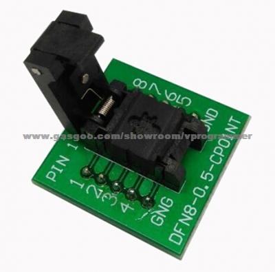 DFN8 Programming Adapter 2×3 0.5mm QFN8 Socket Adapter