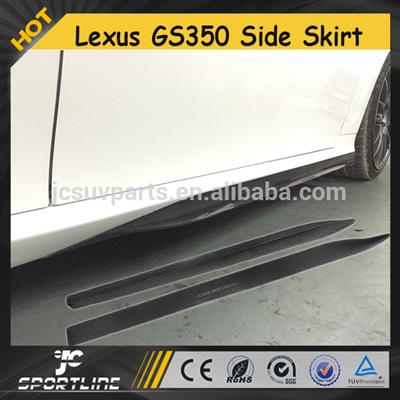 Auto Parts Body Kit For Lexus GS350 F Sport Carbon Side Skirt